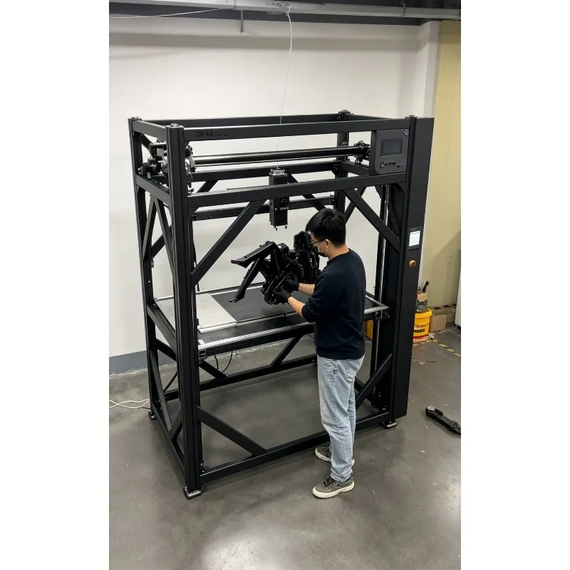 10Plus Big Size 3D Printer 1000mm Large Format Carbon Fiber PLA Printer 500mm/s Fast Speed Sculpture Impresora 3d Machine