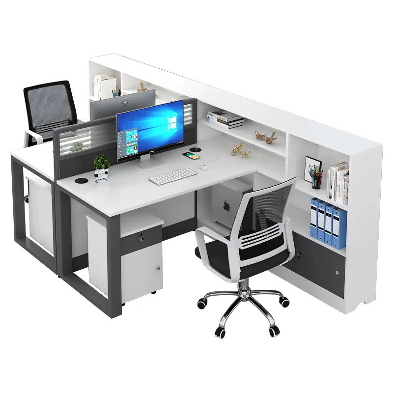 

Комбинация офисного стола и стула, простой современный офисный стол, набор из стальной рамы, финансовый стол