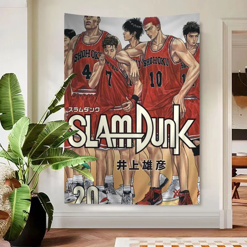 Anime SLAM DUNK Sakuragi DIY Wall Tapestry for Living Room Home Dorm Decor Wall Art Decor