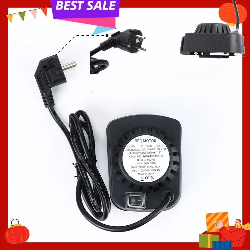 Accessories, Outdoor BBQ Motor Outdoor Roast Chicken, Electric BBQ Motor 220-240V