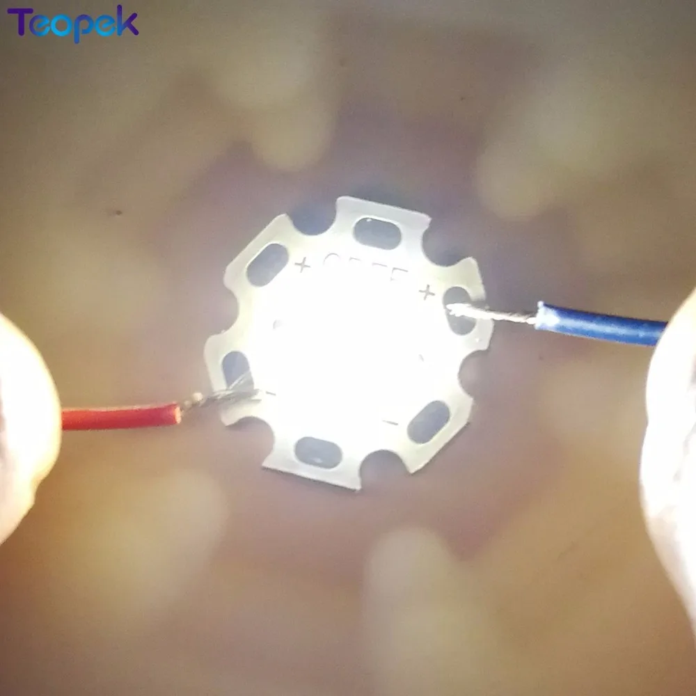 10pcs  XP-G3 XPG3 S3 Cool W Warm White  6W High Power LED Emitter Diode 777lm With 20mm 16mm 14mm 12mm 8mm PCB