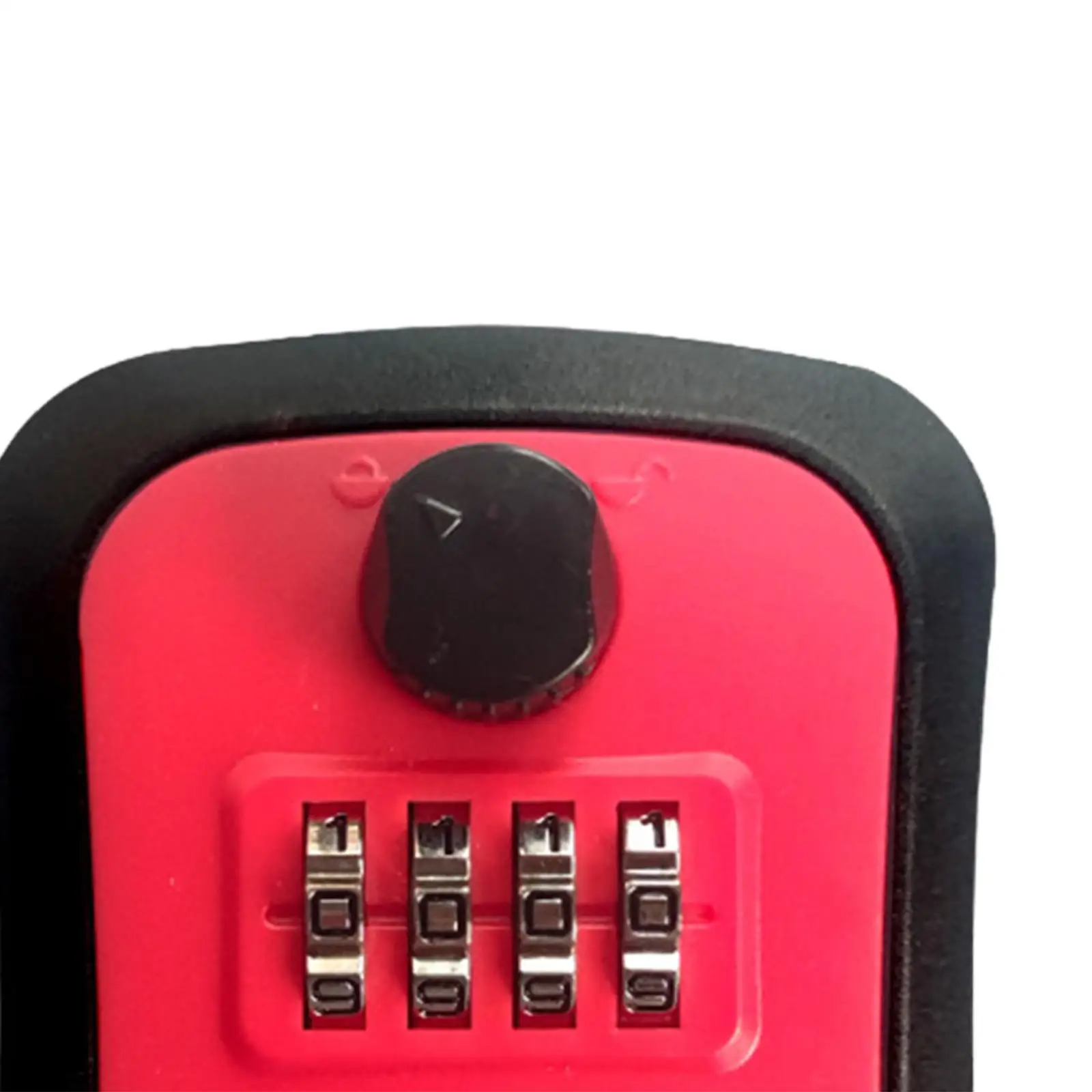Key Lock Box Security Lock Box 4 Digit Code Combination Lockbox Key Storage Box for Outdoor House Keys Room Cards Garage Home