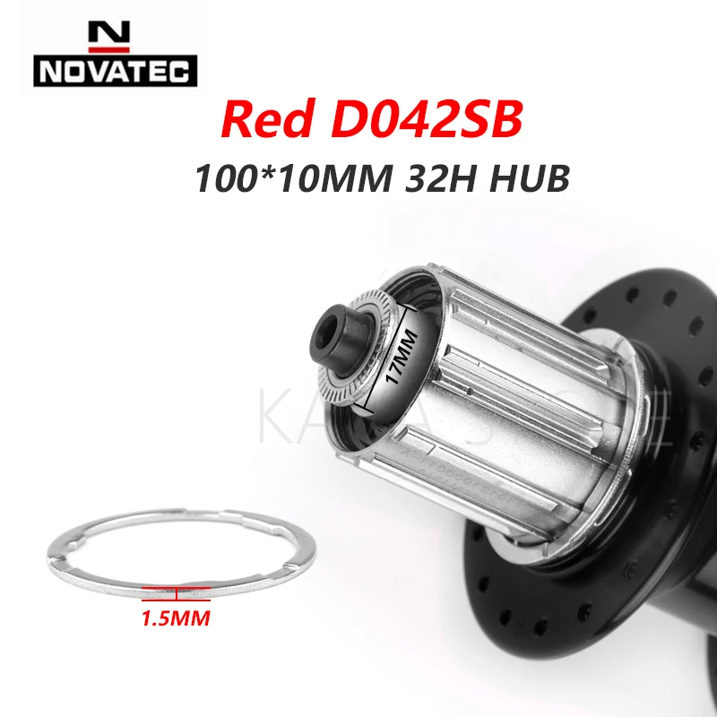Novatec Hub D041SB D042SB Mountainbike Disc Karte Bremse 28/32/36 Löcher MTB Road Fahrrad Lager 36 H Naben 8/9/10/11/12 Geschwindigkeit – Detail 2