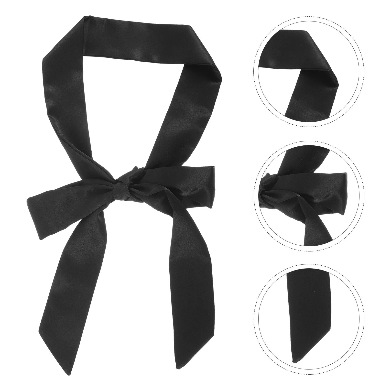 Silk Sash Bow Belt Wide Fabric Belt Soft Polyester Fiber Waist Tie for Women Dress Parties Dates Workwear Universal Size