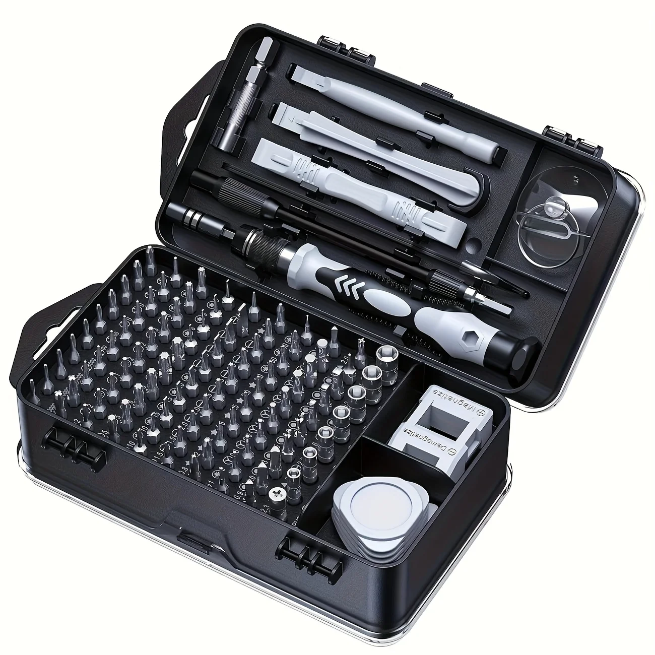 115-in-1 Magnetic Screwdriver Set,High Hardness Bits,Multi-Repair Tool Kit for Phones,Tablets,Small Appliances &Irregular Screws