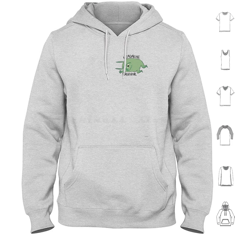 Sweat à capuche Goblin pour survivants de maux de tête, à manches longues, mignon, Goblincore, Dnd, Goblin Relatable