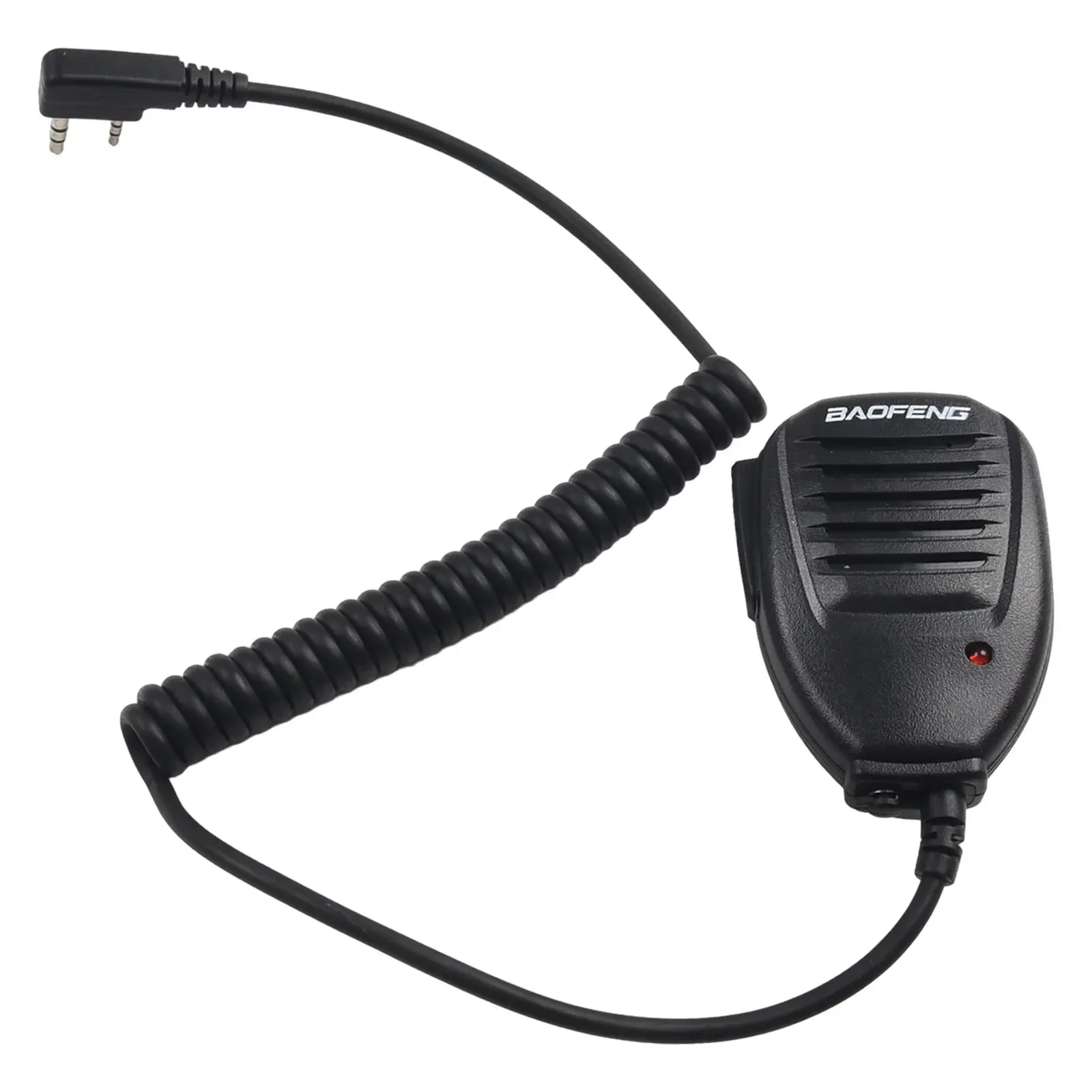 Walperforated Talkie 2-pin haut-parleur Mic déterminer Microphone pour Baofeng UV-5R BF-888S haut-parleur Mic Radio Walperforated Talkie déterminer Mic