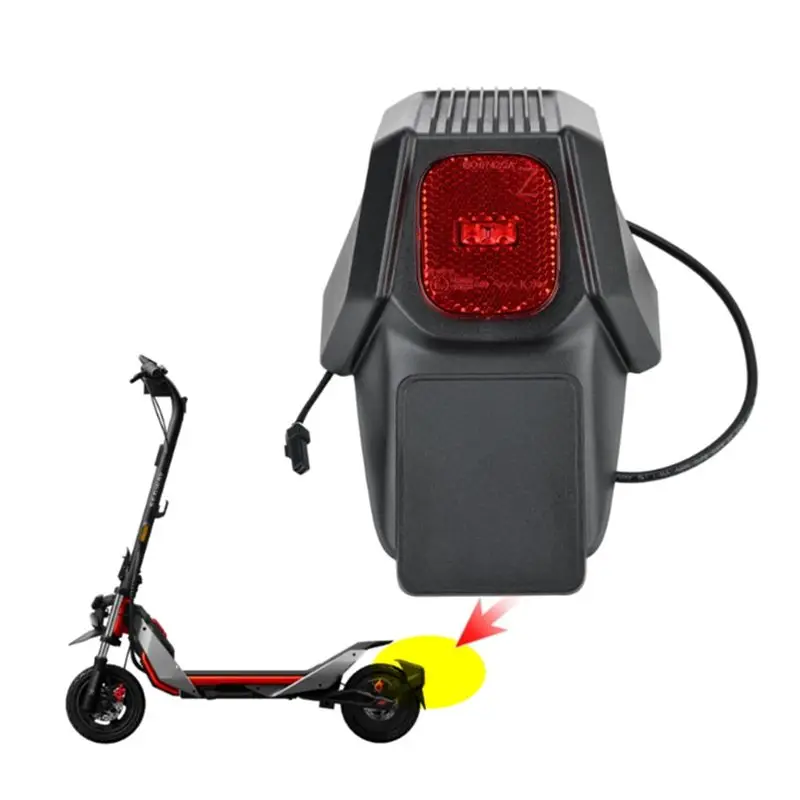 NEW HOT In Stock-Rear Fender Assembly For Segway Ninebot ZT3 Pro Electric Scooter ZT3 Kickscooter Mudguard Include Brake Taillig