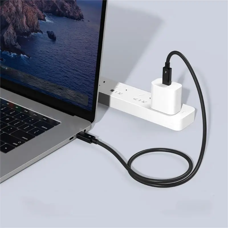 R53C Highly Speed USB C Cable for Thunderbolt5/4/3,120Gbps Data Transfer,Support 16K/Double 8K Video,PD240W Charging