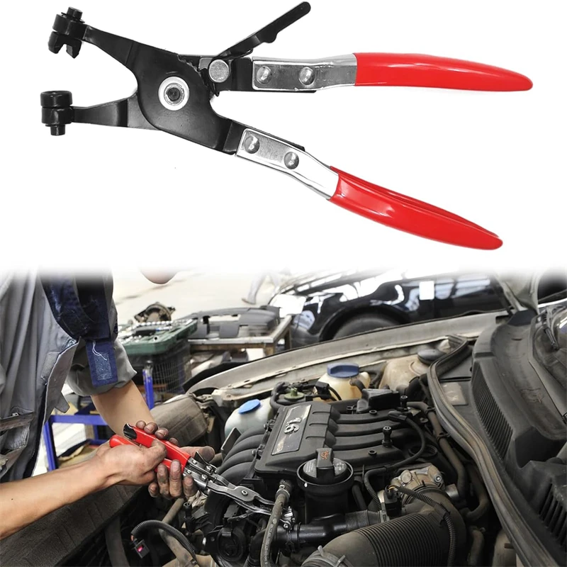 Car Hose Clamp Pliers For Fuel & Coolant Hose Pipe Clips For Auto Car Repair Water Pipe Removal Tool