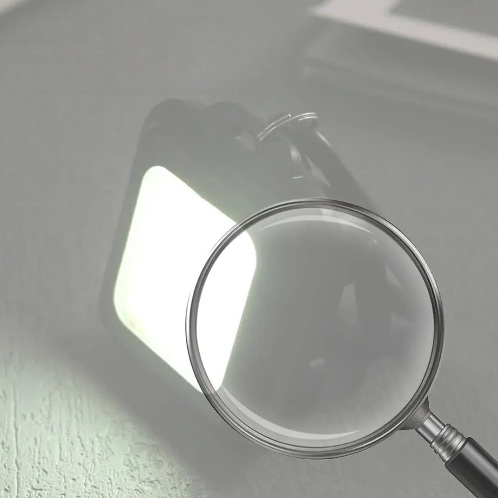 

Компактный фонарь для кемпинга 500 лм, зарядка через USB, фонарик-брелок, мини-портативный фонарь, 3 режима освещения для рыбалки и экстренных ситуаций на природе