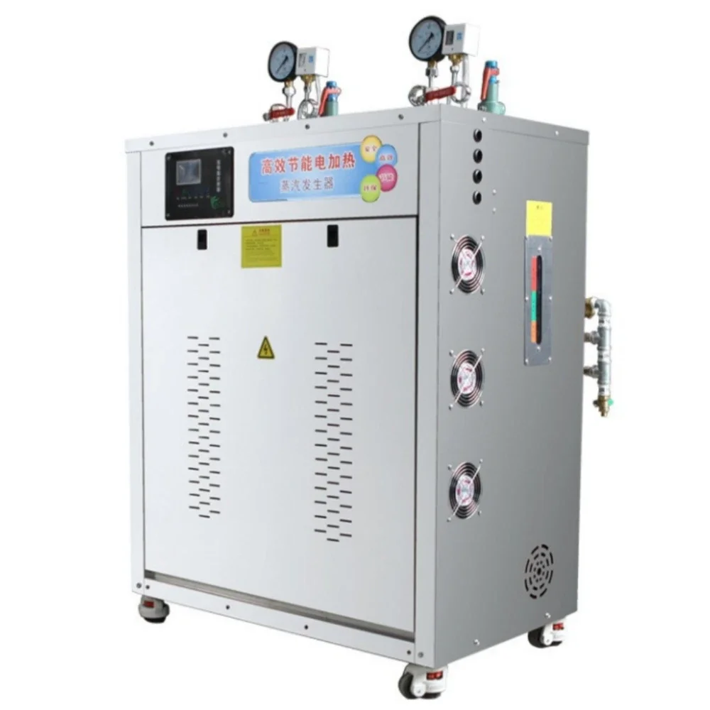 60kg 150kg Electric Steam Boiler Laundry Steam Boiler Industrial Provided Energy Saving Steam Generator Vertical Low Pressure