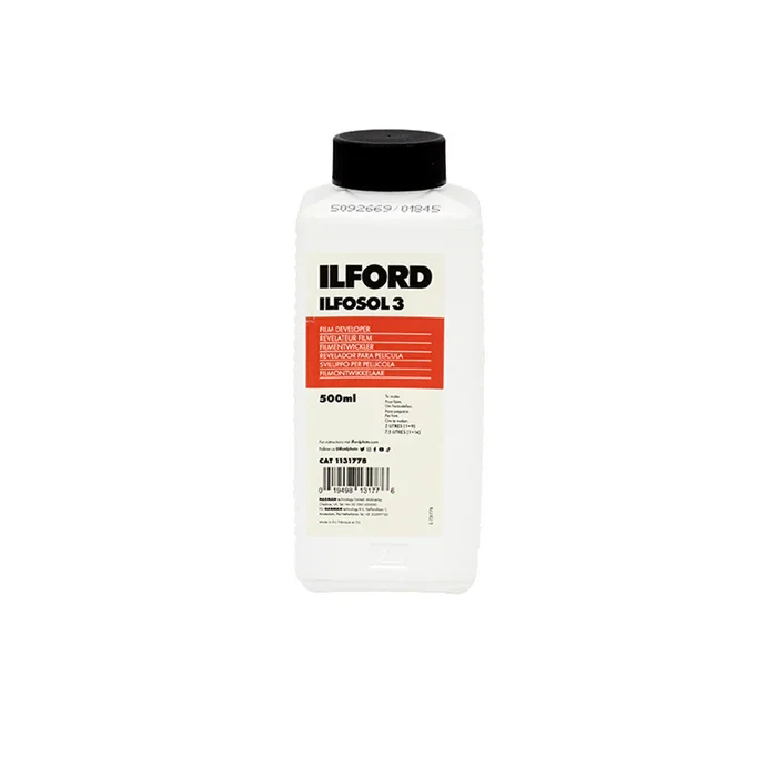 ILFORD Ilfosol-3 Revelador de Película 500 ml concentrado CAT 1131778