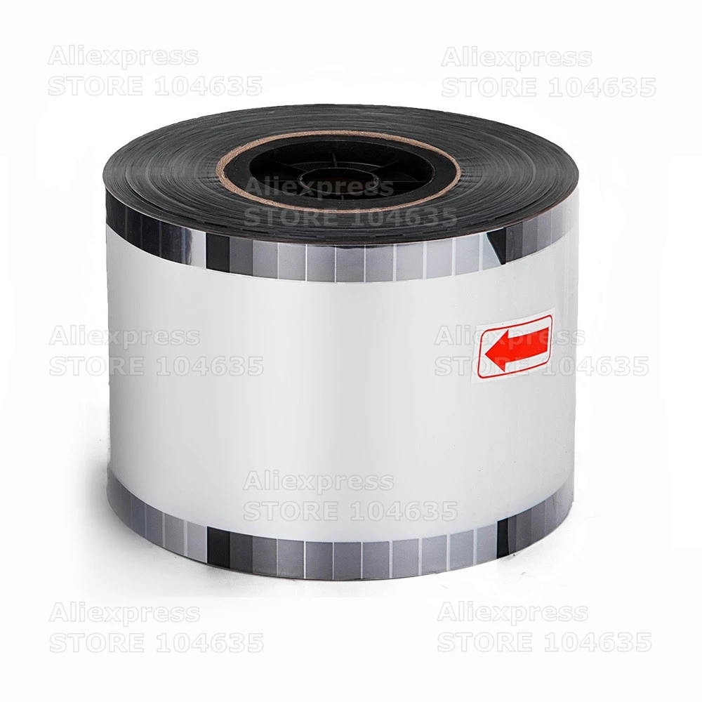 EFREN-rollo de película de sellado de tazas de té Boba de burbujas, PP, para leche, té, jugo, bebida, máquina de sellado de tazas, transparente, 90mm