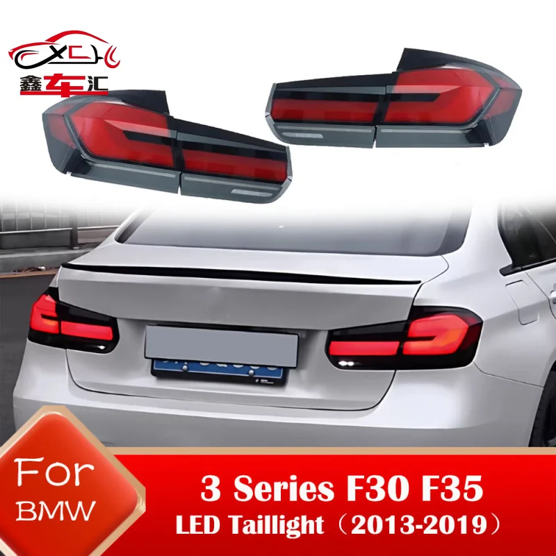 

Full LED Tail Light For BMW 3 Series F30 F35 2013-2018 Rear Lamp Assembly Sequential Dynamic Turn Signal G30 Style Taillight