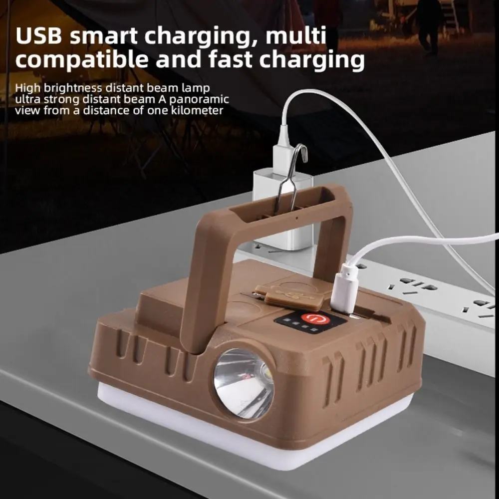 

Солнечные фонари с крючком, двойной источник света, зарядка UBS, уличные подвесные светильники, аккумулятор на солнечной энергии, портативные фонарики