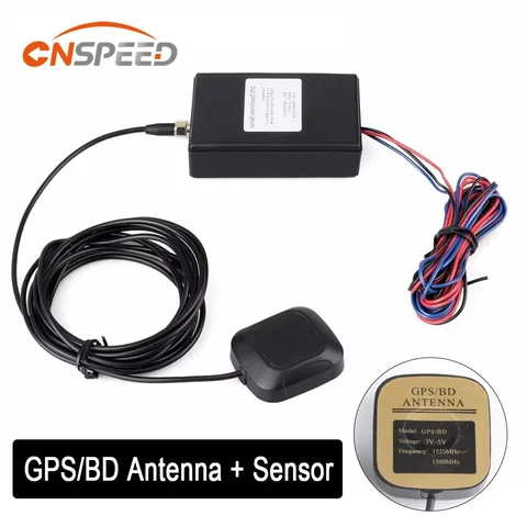 CNSPEED Universal New 10hz GPS Speed Sender Speedometer Sensor Adapter for Car Truck Boat GPS Speedometer Gauge Meter wholesale