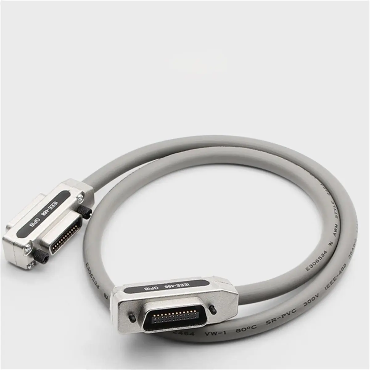 DT85 HOT Shielded GPIB Cable IEEE-488 Cable W/ Stackable GPIB Connectors 2M GPIB Cord Cable