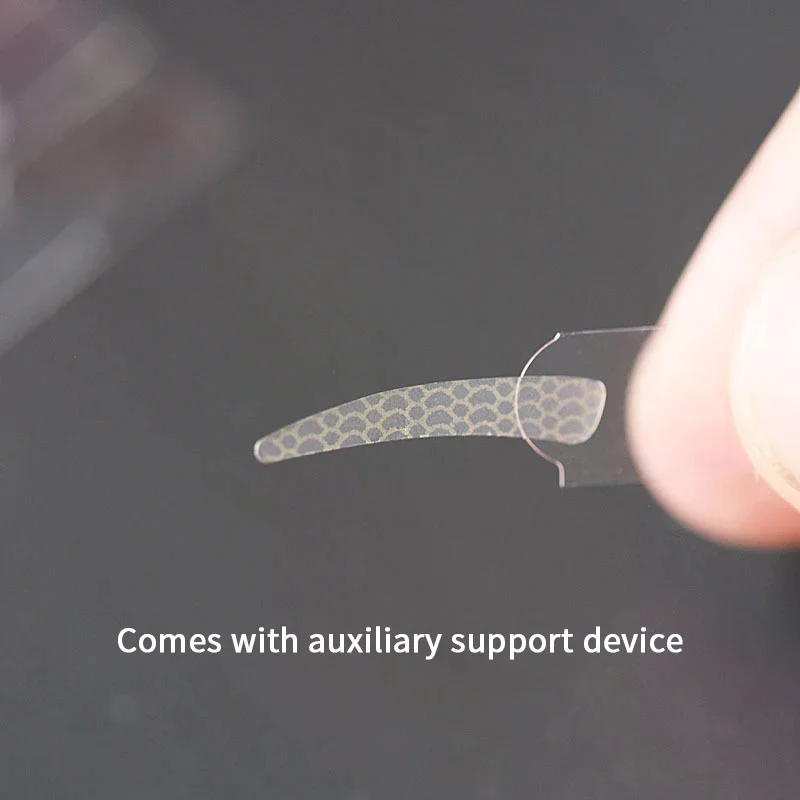 3/5/10 Blatt unsichtbare doppelt gefaltete Augenlidpaste Augenlidbänder Aufkleber selbstklebendes natürliches Augenband Make-up-Werkzeug S M L