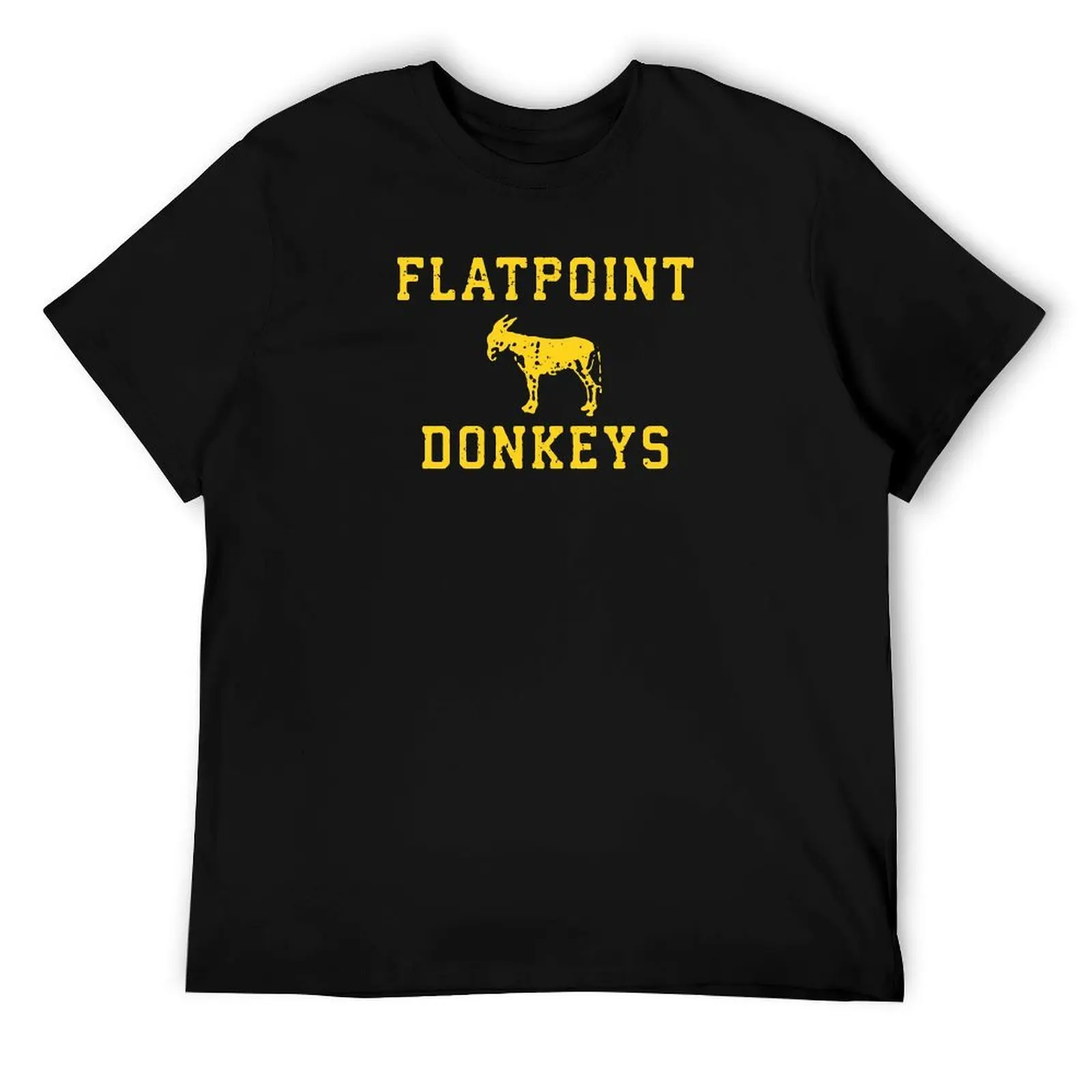 

Flatpoint Donkeys T-Shirt t shirts with prints t shirt man casual T-Shirt