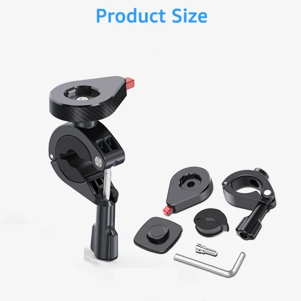 Bicycle Handle Bar Motorcycle Phone Holder Bracket Holder Quick Lock Handle Bar Clip Phone Holder Easy Installation