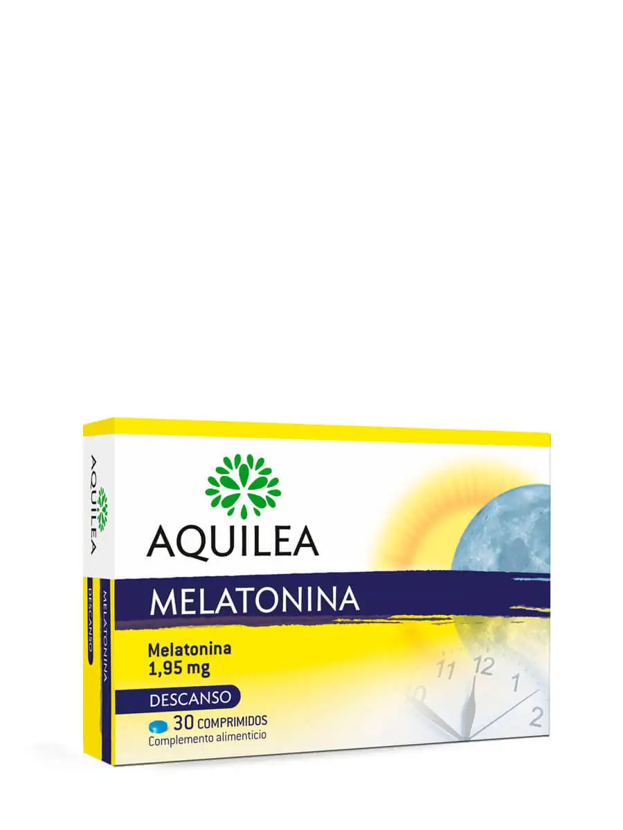 Aqulea melatonin 30 tablets-helps you sleep and relieves jet lag