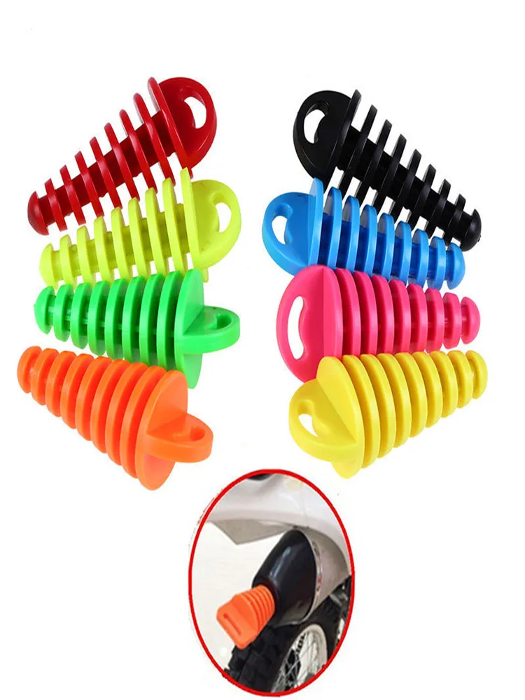 

Motorcycle Motocross Exhaust Muffler Wash Plug Pipe Protector for SUZUKI S HAYABUSA GSXR1300 M DL650 V-STROM for Mai
