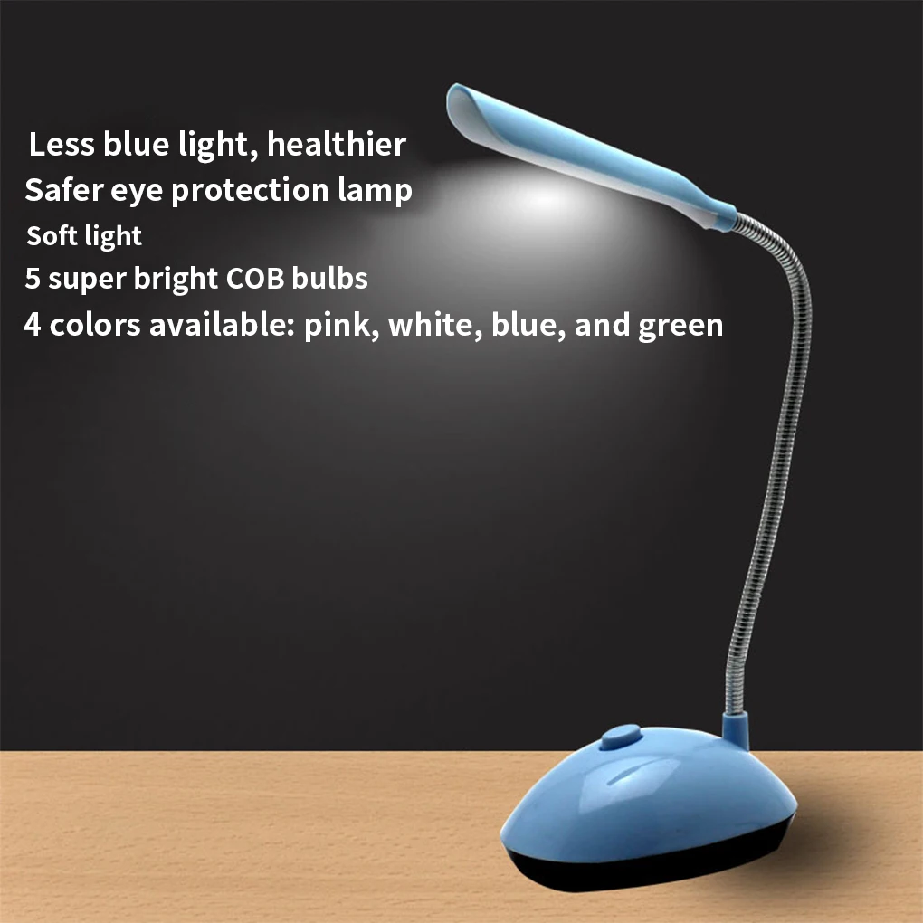 

Table Lamp LED Desk Lamp Eye Protection Light Reading Book Lights Reading Lamp Desk Lights AAA Battery (Not Include)