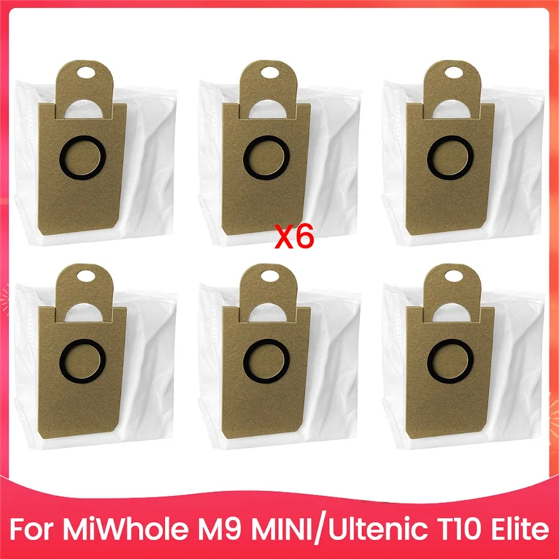 6 шт., набор аксессуаров для пылесборника для Miwhole M9 MINI, запасные части для пылесоса Ultenic T10 Elite-A58E