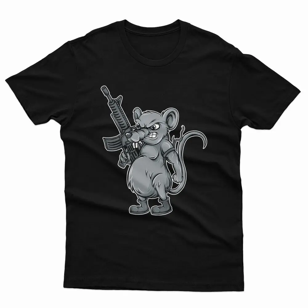 Rat Soldier Shirt Mouse Army Cute Rats Lovers Mens T Shirts Unisex Tee #P1#Or#A