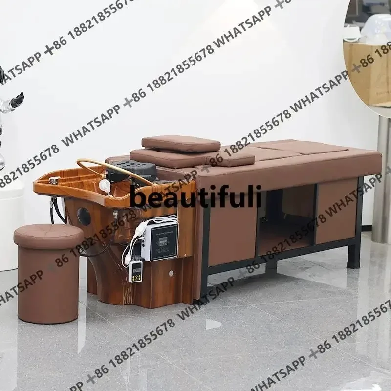 

Smokeless moxibustion, massage head therapy, circulation fumigation, and shampoo bed, special for beauty salons, hair salons