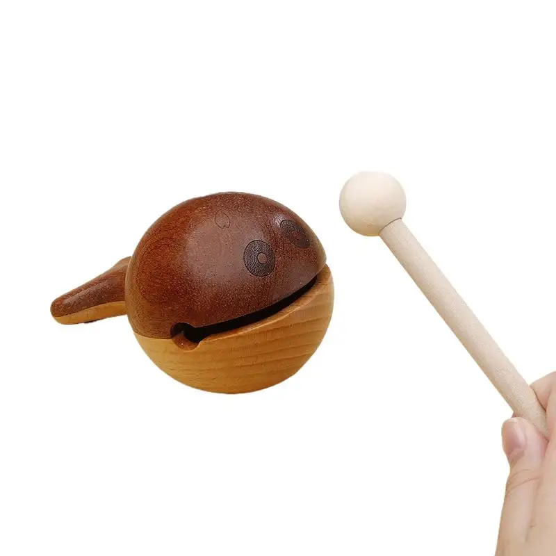 

Percussion Instruments For Adults Cartoon Wood Fish Drum Wooden Fish Drum Percussion Toy Instrument Fish Drum Ornament For