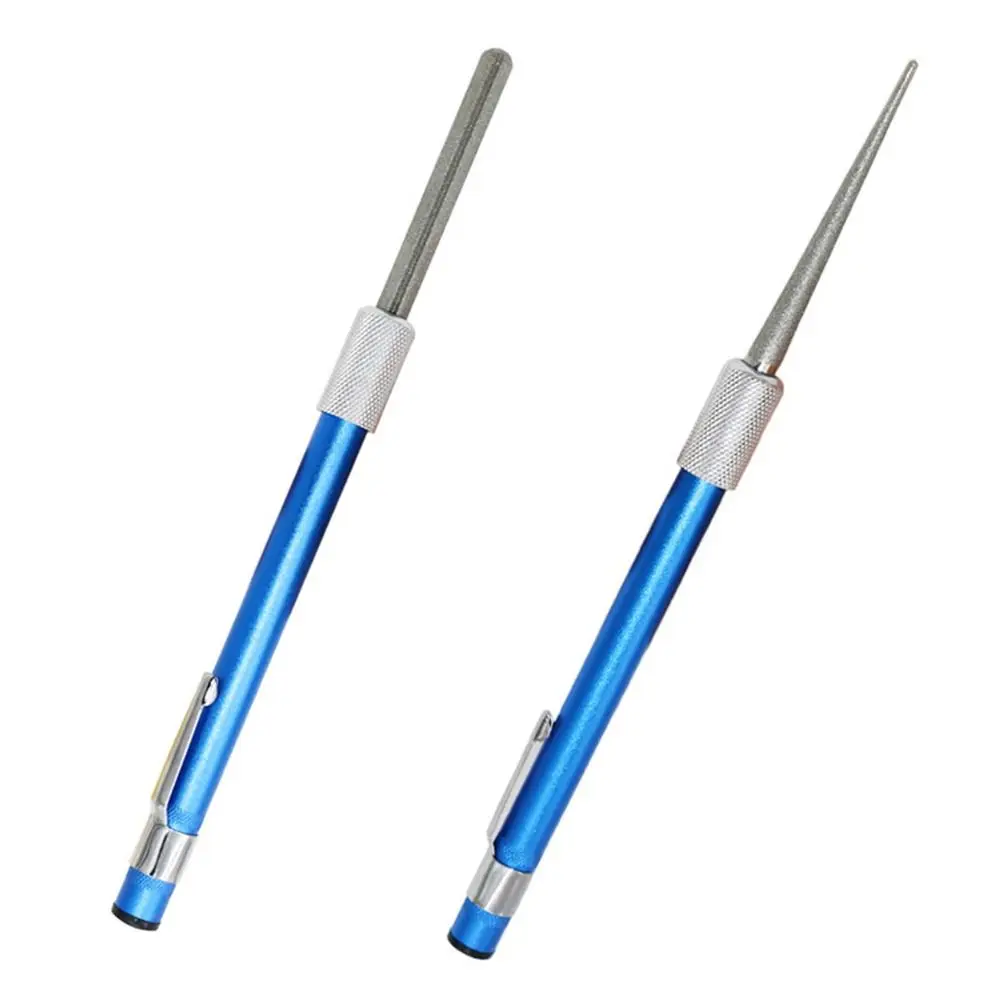 낚시 후크 샤프너 펜 샤프너, 하이 퀄리티 야외 도구, 다이아몬드 펜 모양 샤프너, 신상품, 핫 세일