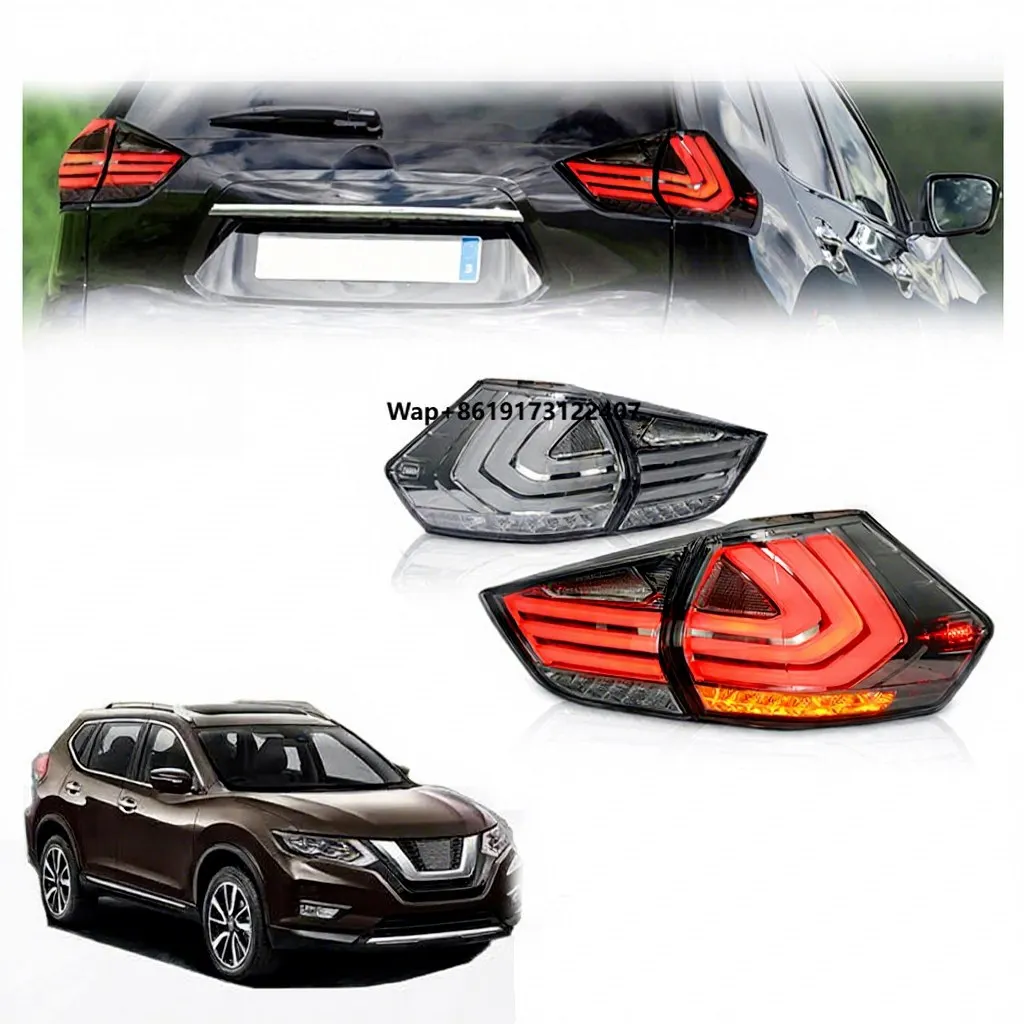 

Car Rear Brake Light for X-Trail QiJun 2014-2019 Rear Lamp Taillight Lights LED DRL Retrofit Assembly Turn Signal