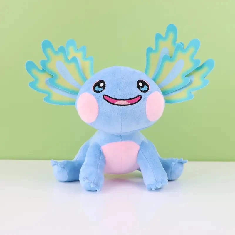 Kawaii Axolotl Plush Toy Cartoon Cute Animal Stuffed Plushie Doll For Kids Birthday Christmas Halloween Gifts Home Decoration