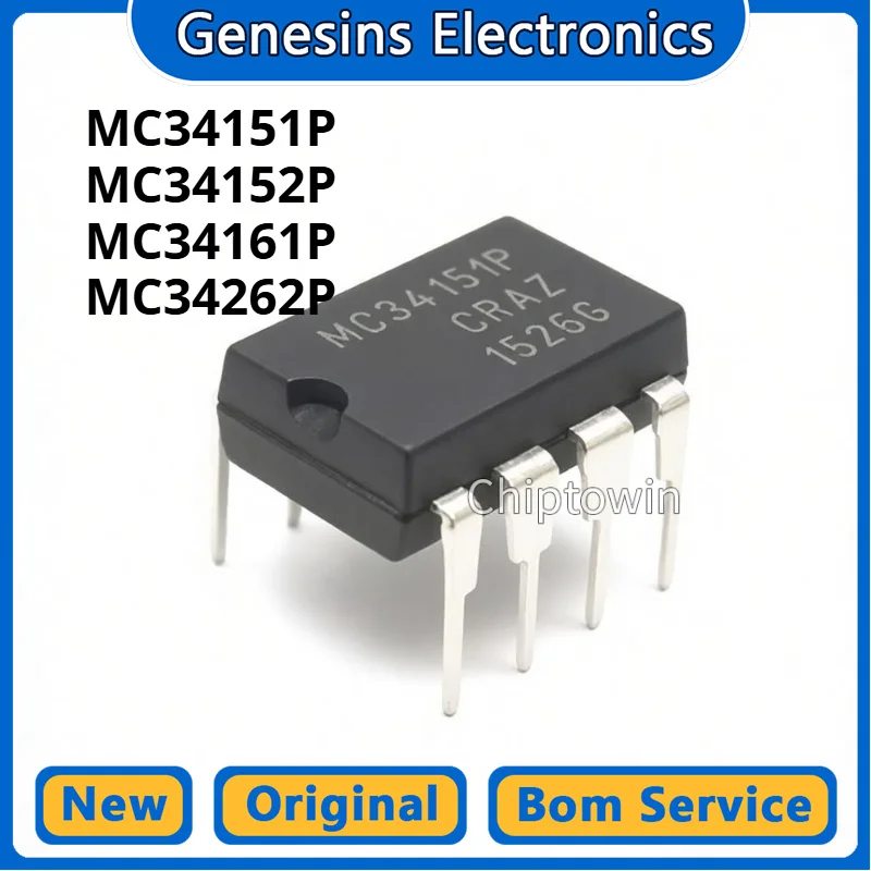 5/50/500 pcs MC34151P MC34152P MC34161P MC34262P DIP-8 Bridge Driver IC W7