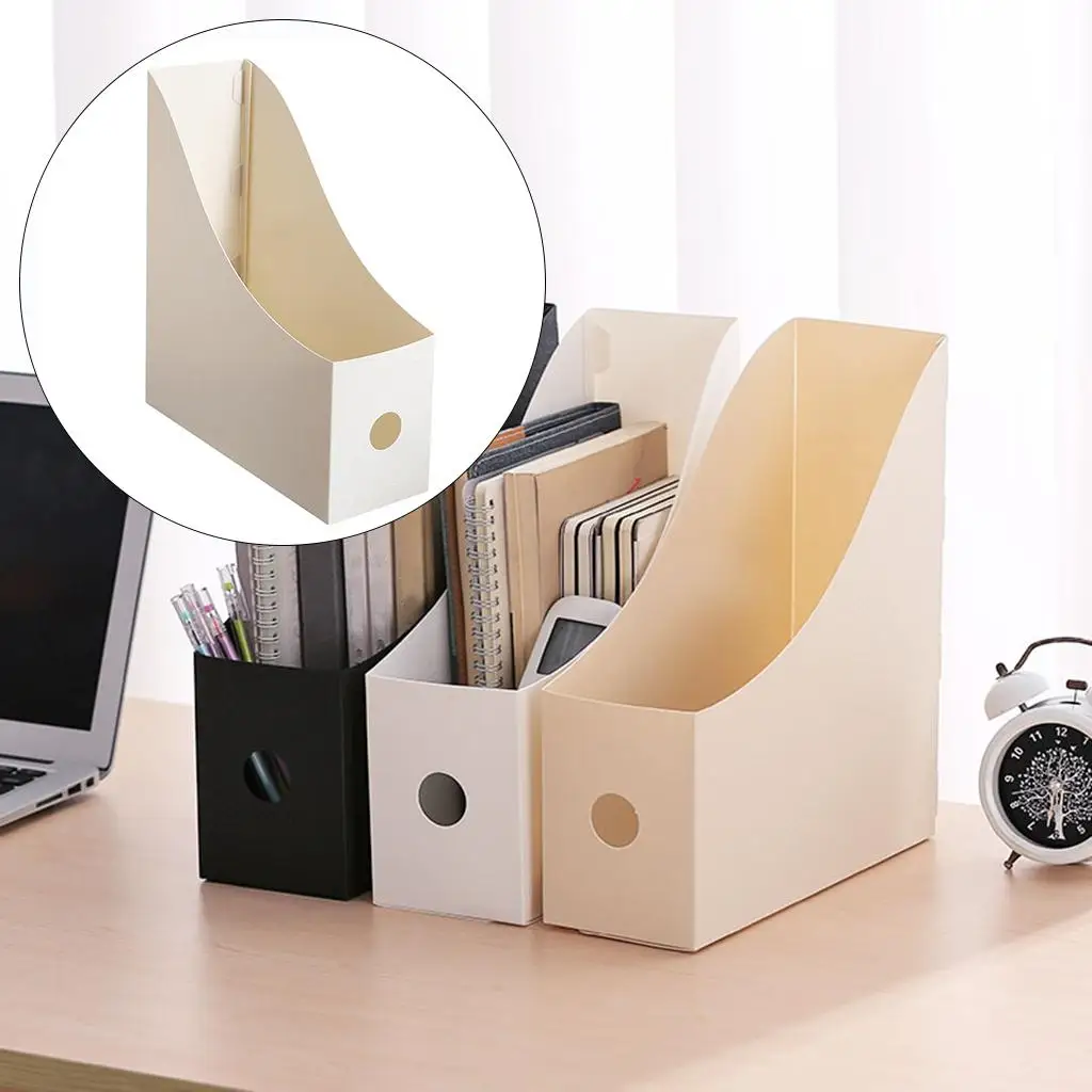 Multifuncional Desktop File Book Holder, suporte organizador para casa e escritório, 2-4 pacotes