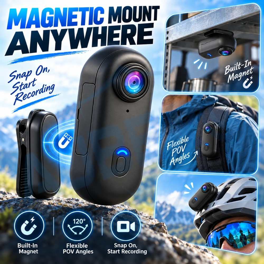 Câmera de Ação 4K WiFi Mini Ma - Helmet Camera 4K Wifi avaliação e preço