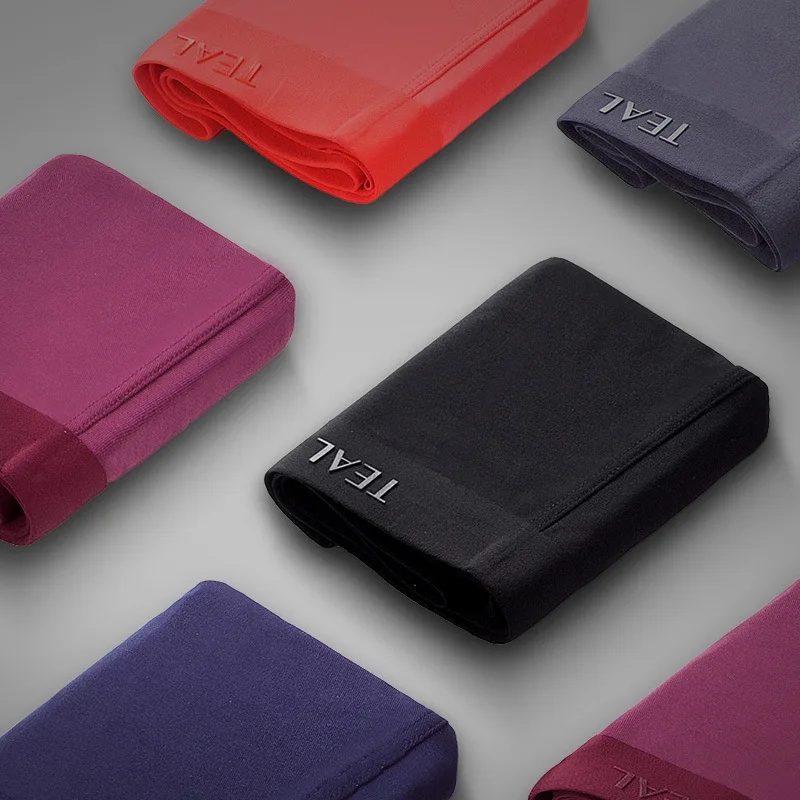 

Новое мужское нижнее белье, бесшовные трусы-боксеры из модала и хлопка из ледяного шелка, молодежное дышащее нижнее белье с четырьмя углами