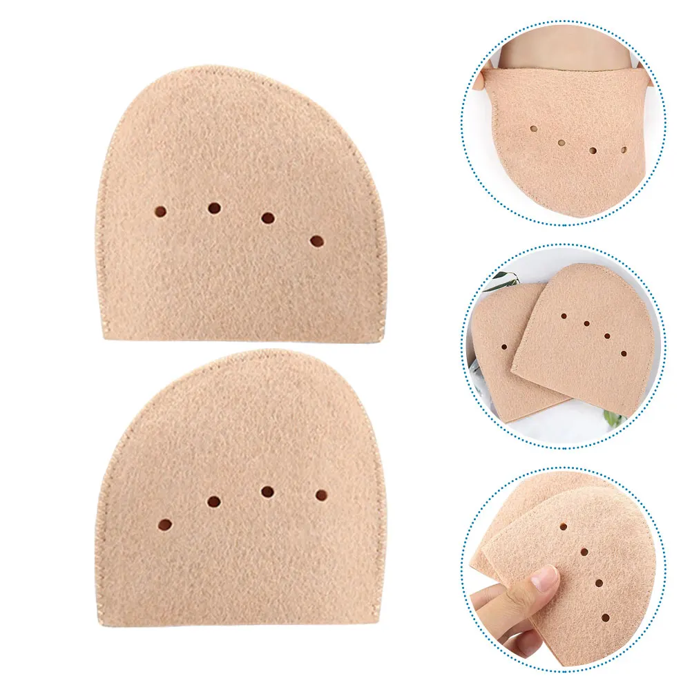 

Felt Toe Protectors Non-Slip Breathable Foot Pads For Women Ballet Jazz Sole Inserts Shock Absorbing Toe Sleeves Dancer