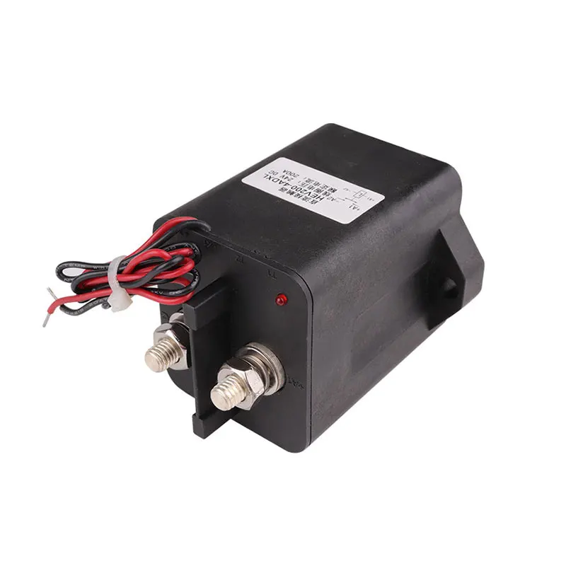 Imagem -02 - Contator dc de Alta Tensão Relé de Potência de Tensão de Carga Hev200a 12v 24v 36v 48v 60v 72v 84v 120v 1000v