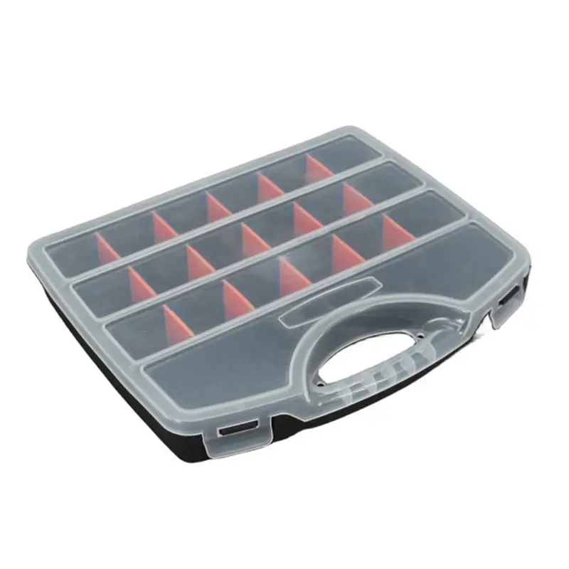 AT29-Versatile Plastic Tool Organizer Box For Electronic Parts And Hardware - Easy Carry Design