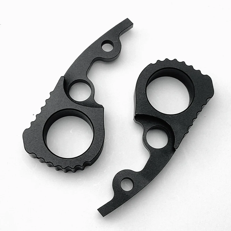 Alumínio Signet Anel Voltar Spacer Genuine Spyderco Paramilitar C223 Para3 Facas Gancho Rápido Punho da Faca Tipos 1pc Tipos