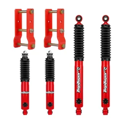 For  Pajero NH-NL Off Road 2 Inch Lift Kit Nitrogen Gas Adjustable Shock Absorbers 4X4 Rear Leaf