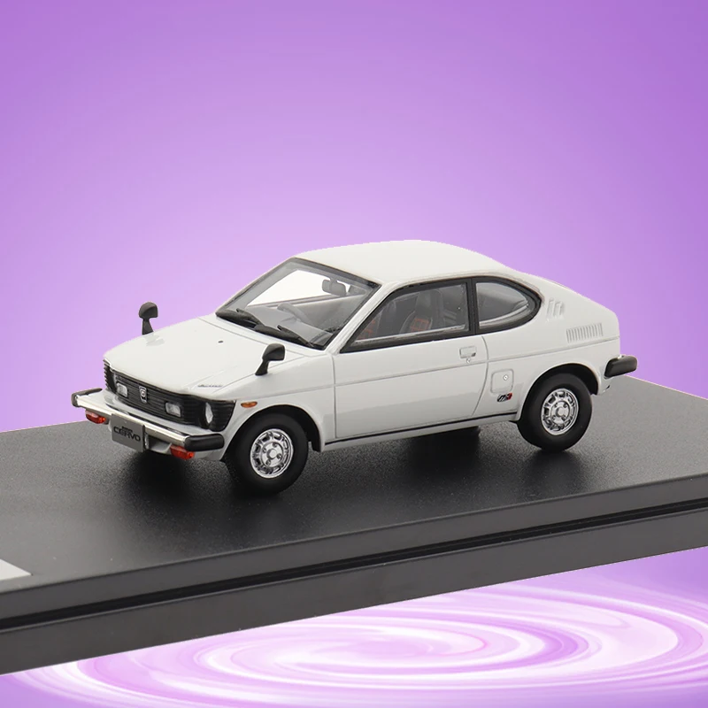

Hi-story Brand 1:43 Model Car Suzuki CERVO CX-G (1978) Resin Car Model Toy Vehicles Simulation Classic Car Model Collection
