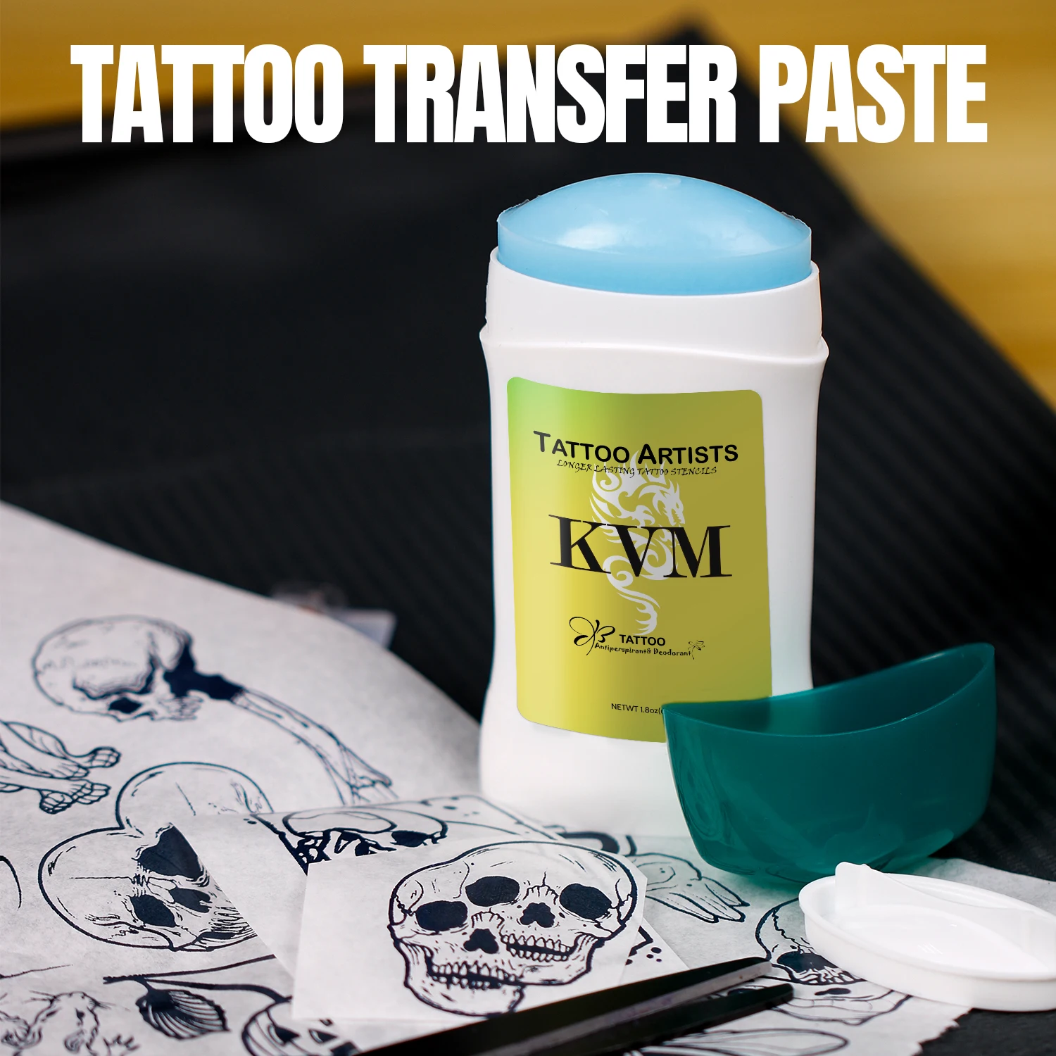 

KVM 1/2/3Pcs Tattoo Transfer Cream Gel Tattoo Accessories for Stencil Tattoo Tranfer Paper Transfer Soap Microblading Supplies