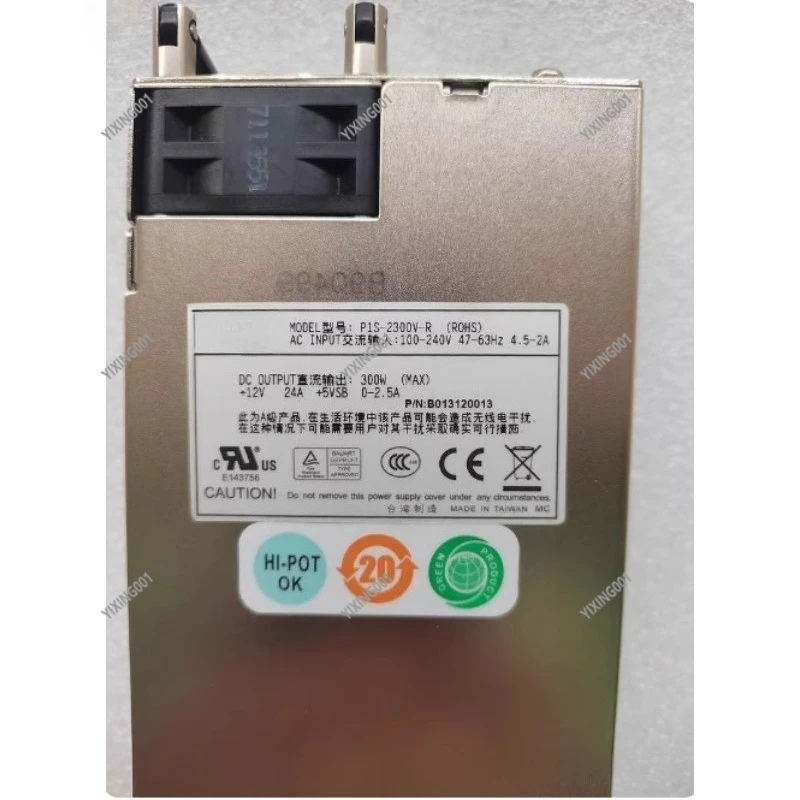 300W Server Power Supply Cage Shell Kit for Computer Hardware Replacement Fully Tested
