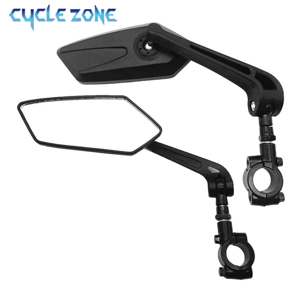 2 PCS Bicycle Rear View Mirror 360° Rotatable Adjustable Review Mirror for Safety Riding MTB Road Bike Mirror Accessories