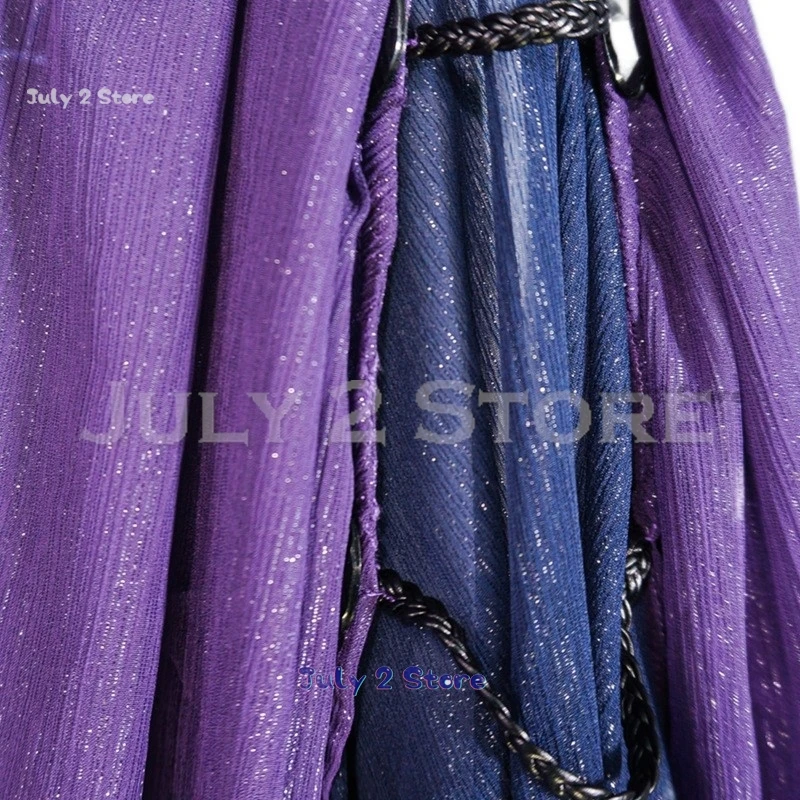 Witch Agatha Cosplay Costume Uniforms Harkness Wig Cosplay Movie Women Purple Robe Kathryn Suit Halloween Party Roplay 2024 New