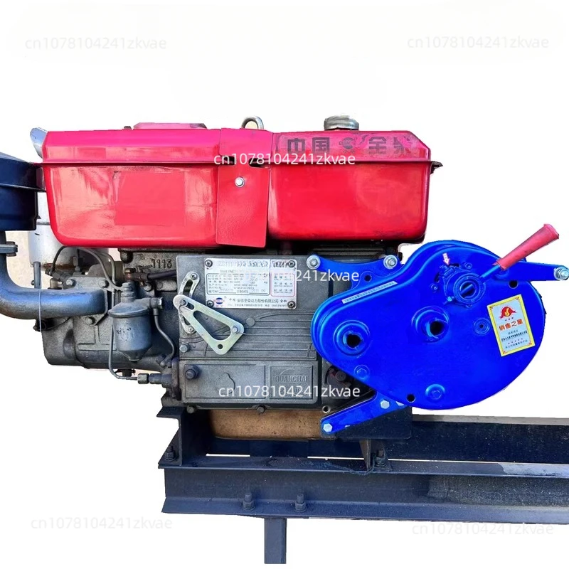 Single cylinder diesel engine starter without Shake hands and battery motor,for ship generator tractors,Most effortless